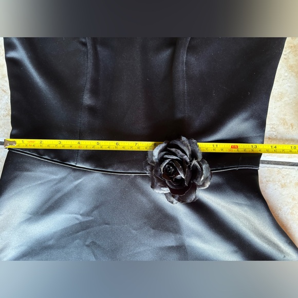 Elegant Black Prom Dress JODY California SIZE 7/8 - Picture 8 of 12